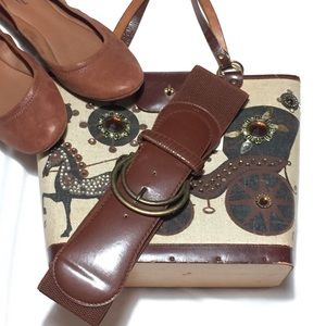 ✔️NWT Entourage 80’s Mod Fashion Elastic Belt